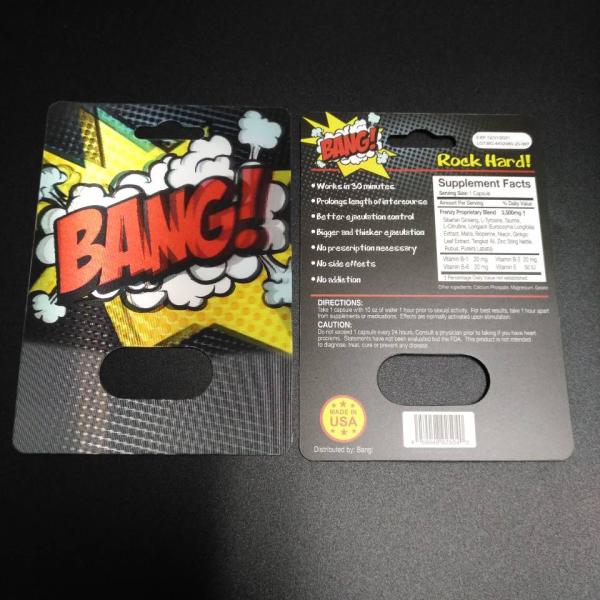 Отсутствие пакета волдыря головной боли упаковывая сексуальную коробку карты пакета носорога 69 капсулы таблетки