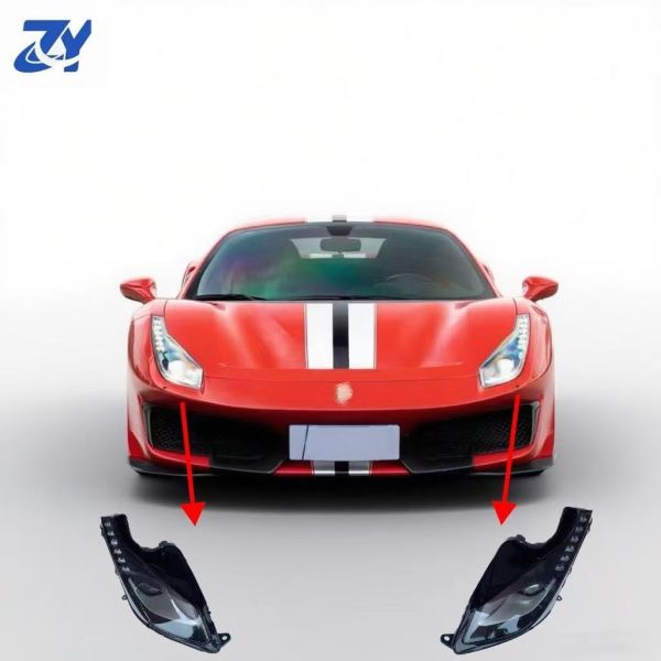 FerrariF488 Original Equipment Manufacturer 318963 318965 Genuine Light-emitting Diode Left and Right Double Xenon Headlight RHD