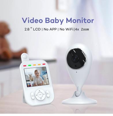 2.4 GHz FHSS Wireless Technology Portable Baby Monitor With 640 X 480P/15fps Max Video Resolution And Remote Pan/Tilt/Zoom Babyphone