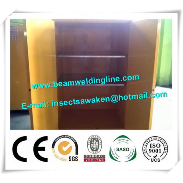 Manual Close Door Safety Cabinets For Flammables And Combustibles In Yellow