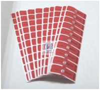 Vermelho contra etiquetas magnéticas da segurança do assaltante com anti - impacto do ímã