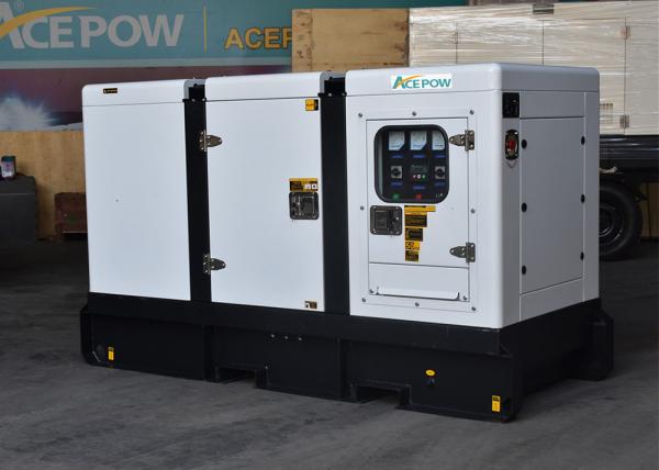 40KW 50KVA Commercial Diesel Generators , Silent Running Diesel Generators