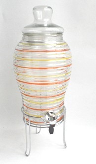 glass juice / beverage dispensers