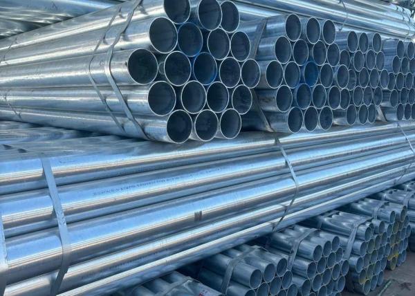 Hot Dip Galvanized Welded Steel Pipe Seamless Hot Rolled / Cold Rolled
