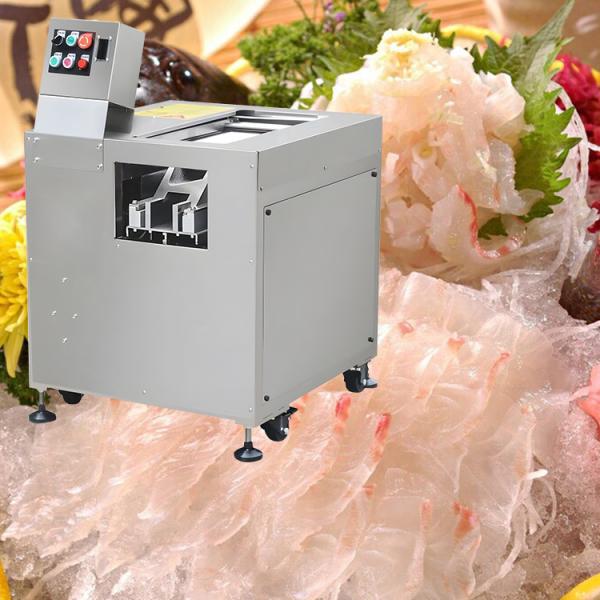Máquina de corte de peixe à prova d' água industrial, máquina de filtro de peixe de aço inoxidável