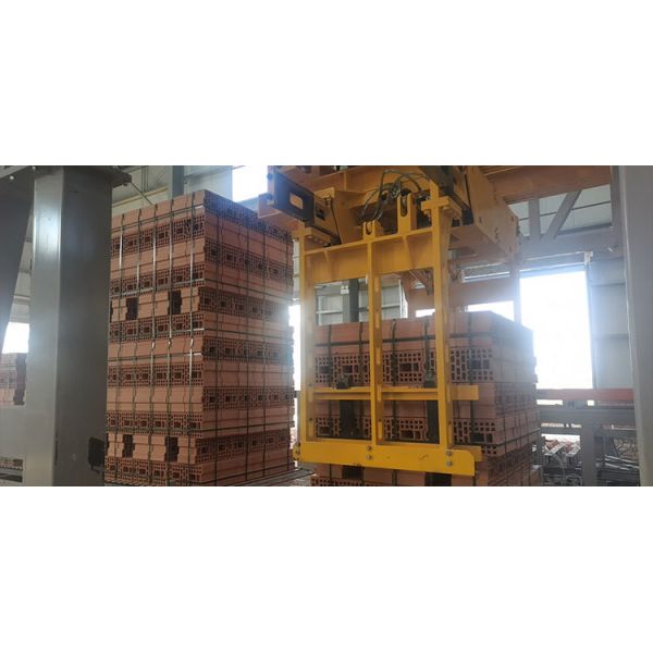 Fully Automatic Robot Loading Brick Packaging Machine with One-Touch Brick Type Switching for Efficient Brick Unloading System Fully Automatic Block Making Machine