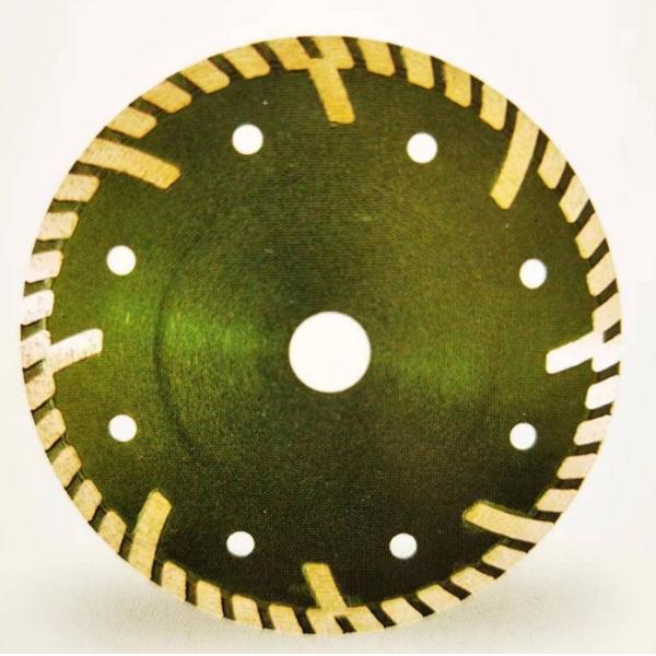 Hot Pressed Sintered Turbo Diamond Saw Blade  105mm To 350mm