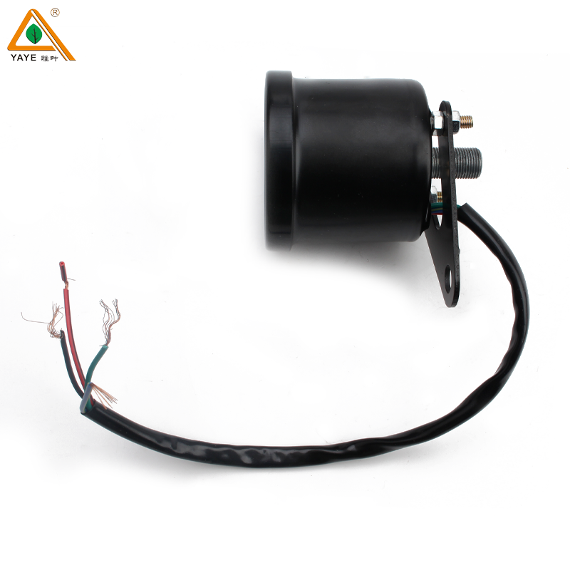 Universal LED Digital Speedometer Meter for Motorcycles 7 Color Lighting Changes New Condition
