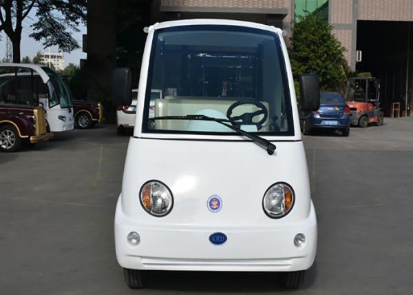 Tourist Sightseeing Small Electric Cars With Vacuum Tire For 4 Person
