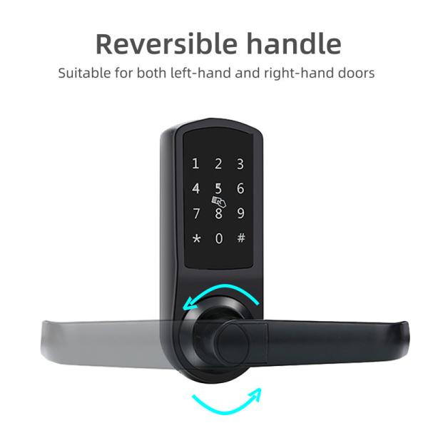 O App de Cerradura controlou o fechamento eletrônico exterior das fechaduras da porta 180mm
