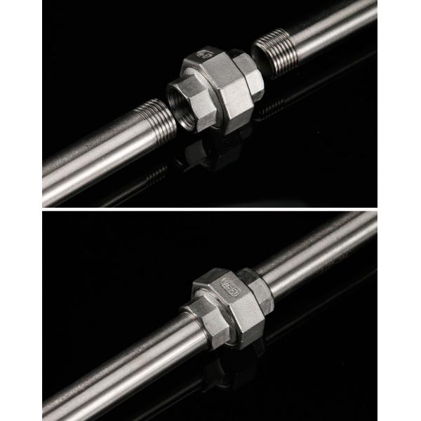 Штуцер трубы томительно-тягучего утюга НПТ соединения класса 150 женский с отделкой чернением