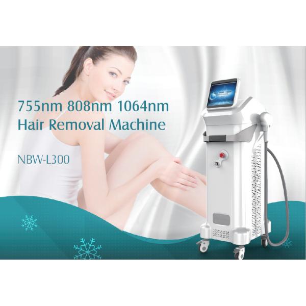 2019 Newest model CE approval Triple Wave 1064nm 755nm 810nm diode laser hair removal