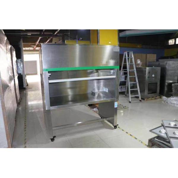 Нержавеющая сталь Ламинарный капот потока горизонтальный капот потока воздуха с фильтром Hepa