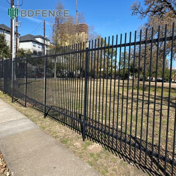 Eco-Friendly Quake Proof Tubular Steel Fence Seismic Rated