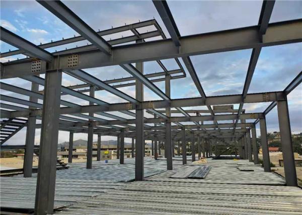 Multi construção da construção de aço do assoalho com o painel de sanduíche de 75mm EPS