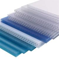 Fermeture à fort impact multi-murs en plastique en polycarbonate de Danpalon recouvert UV avec pinces