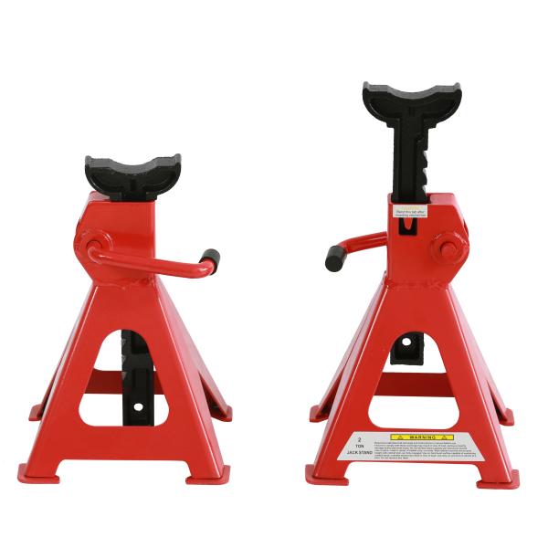 Steel 2000Kg Hydraulic Adjustable Axle Stands 2t Parking Stands Car Jack