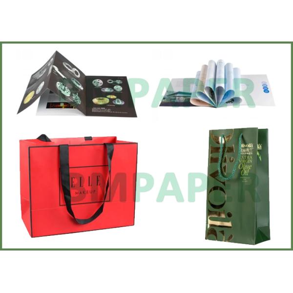 270 гм 350 гм Премиум C2S Глянцевая крышка для брошюр 93% Белость 25' x 38'