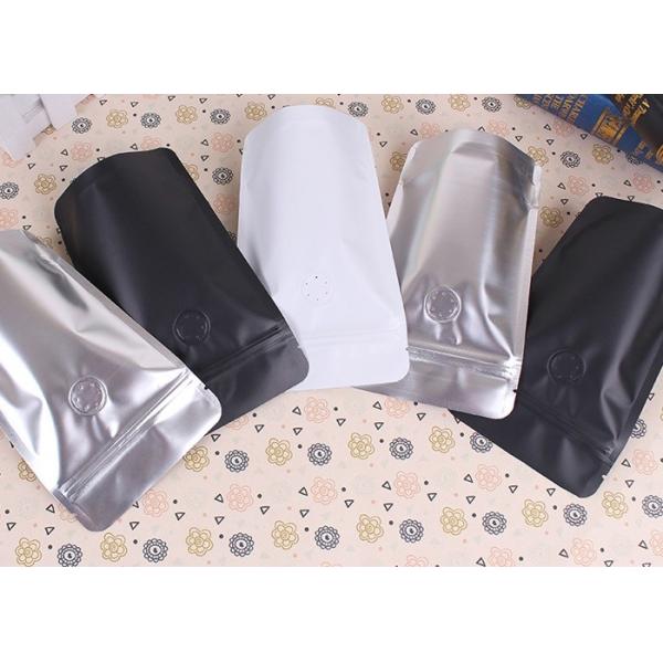 50g Subfilm Aluminum Foil Stand Up Pouch Small Bread Coffee Beans Mylar Silver Foil Bag