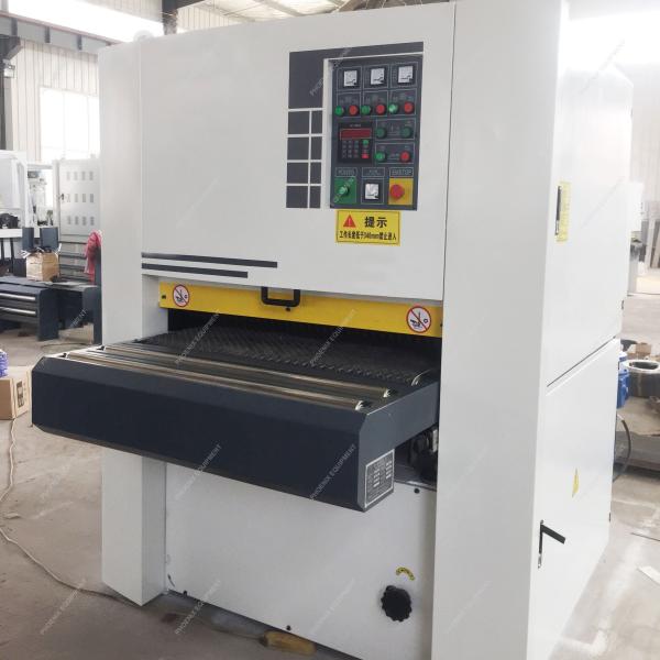 190mm Third Roller Diameter Double-Sided Sanding Machine for Wooden Boards at 0.6Mpa