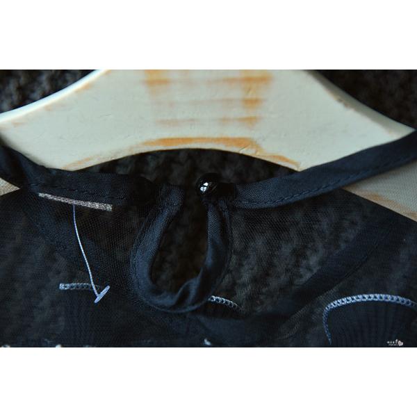 Toddlers Round Neck Summer Black And White Polka Dot Strapless Dress For Girls