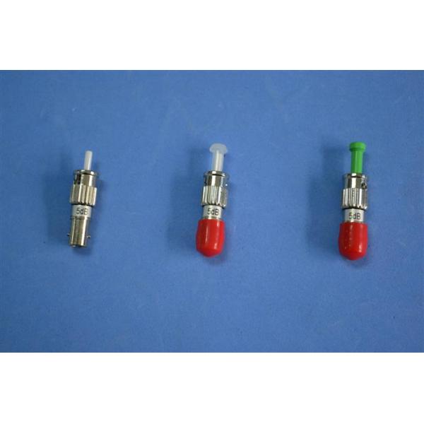 1310nm / 1550nm Fixed ST Plug 1 - 25 dB Fiber Optic Attenuator For DWDM System