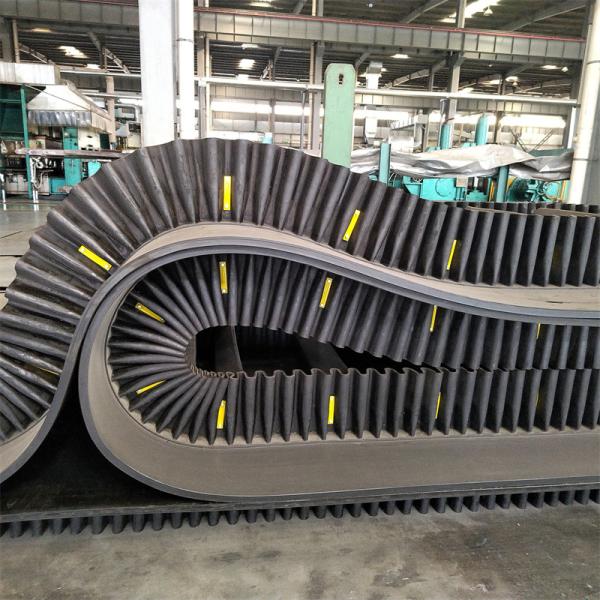 Rubber Multi Ply Textile Corrugated Sidewall Conveyor Belt