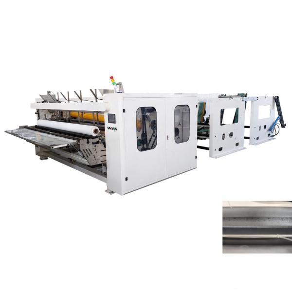 Perfurando o enrolamento de toalha de cozinha da máquina da fatura de lenço de papel do toalete do diâmetro de 1200mm