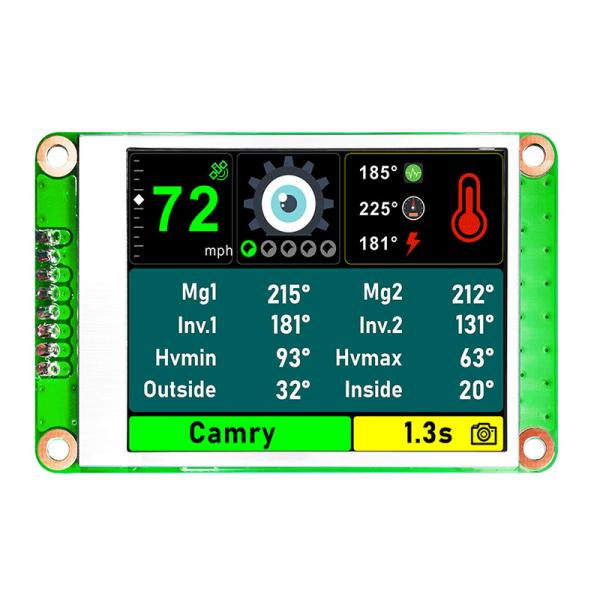 Медицинский 2,4 взгляд HTM-TFT024A16-SPI модуля 240x320 дюйма TFT LCD полно-