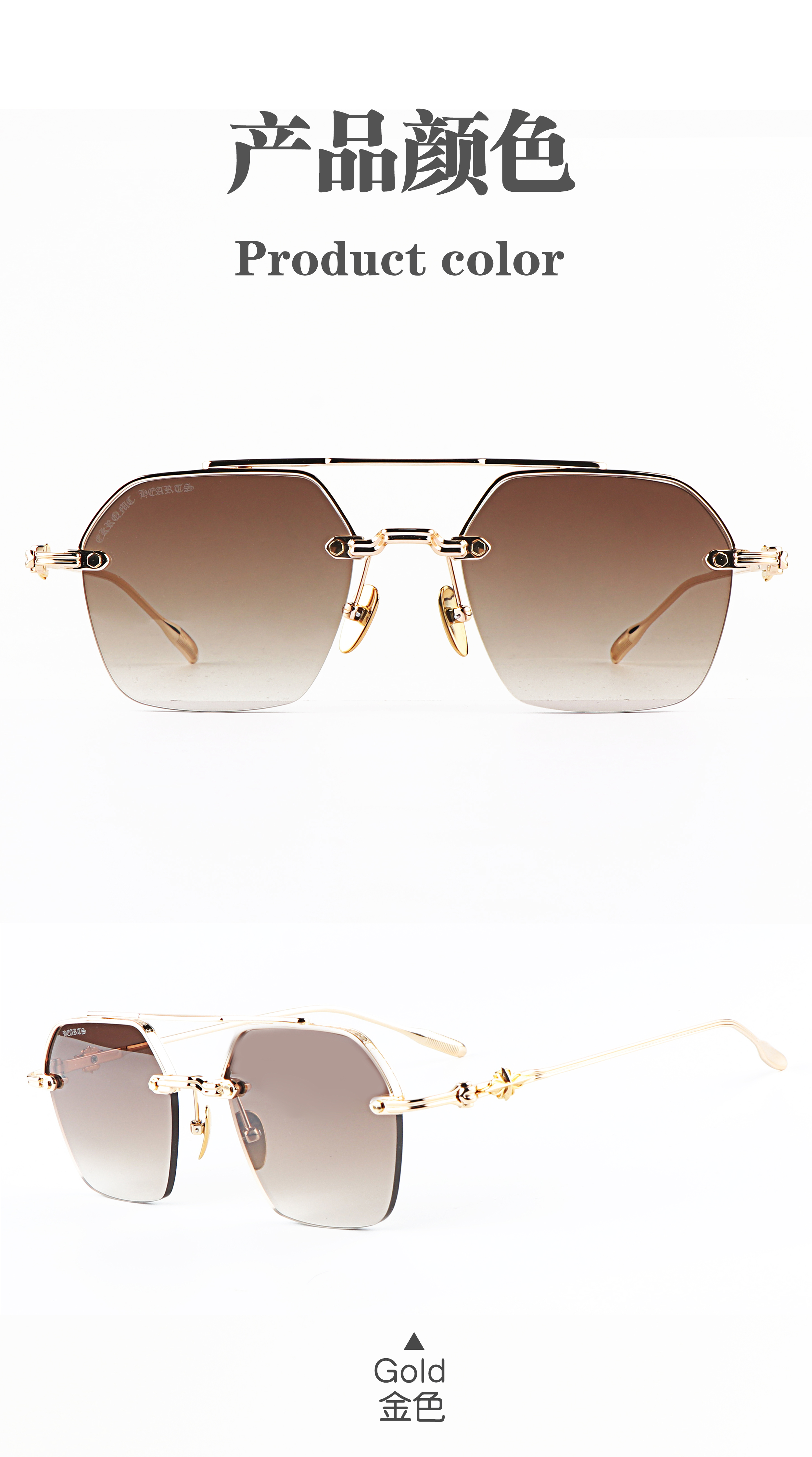 2025 Unisex Titanium Luxury Frames Men Women Pilot Designer Work Party Beach Customizable Shades Sunglasses Wholesale Brand logo