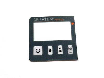 Display LCD personalizado Industrial Digital Printed Overlays com teclas táteis