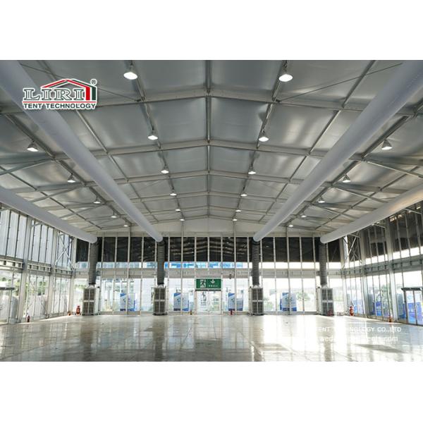 стены 25m стеклянные 2 шатра двойных Decker людей этажа 1000 для напольных временных случаев