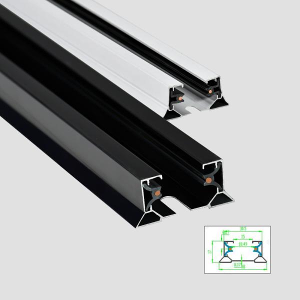 Thickened 2 Wire Aluminum Track Rail 1m 1.5m 2m 3m