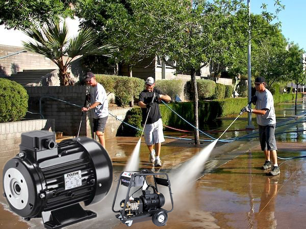 электрический алюминий 112М2-4 мотора полого вала 5.5КВ для высокого уборщика автомобиля давления