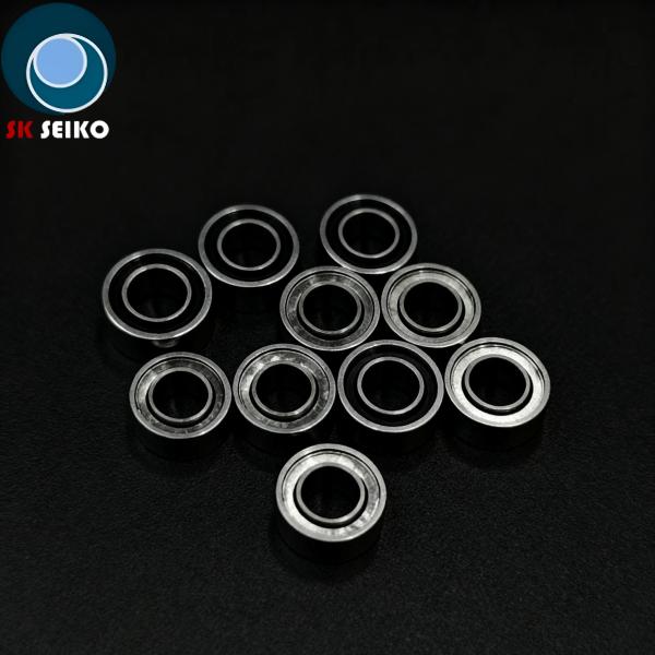 SR144TLZWN 3.175*6.35*2.78 High Speed Dental Bearing Fits most dental handpieces Cage Torlon Color Silver Precision P4