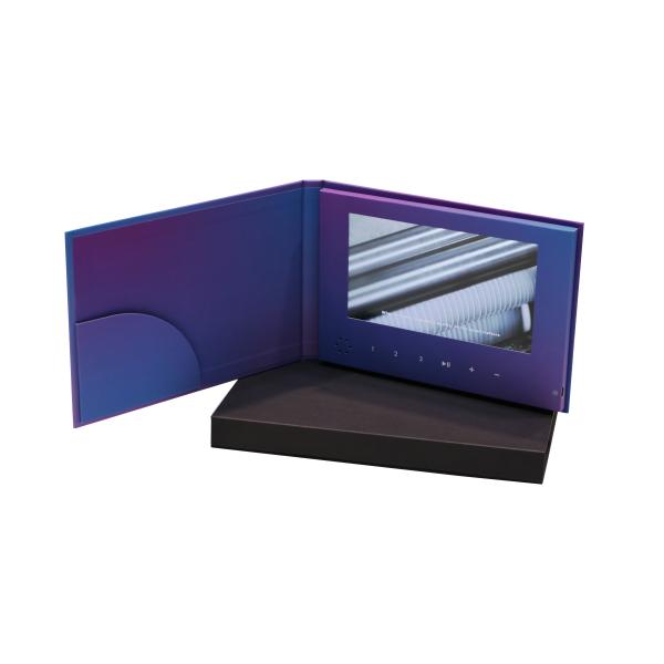 LCD Video Brochure Card LCD Technology for a Dynamic and Engaging Presentation