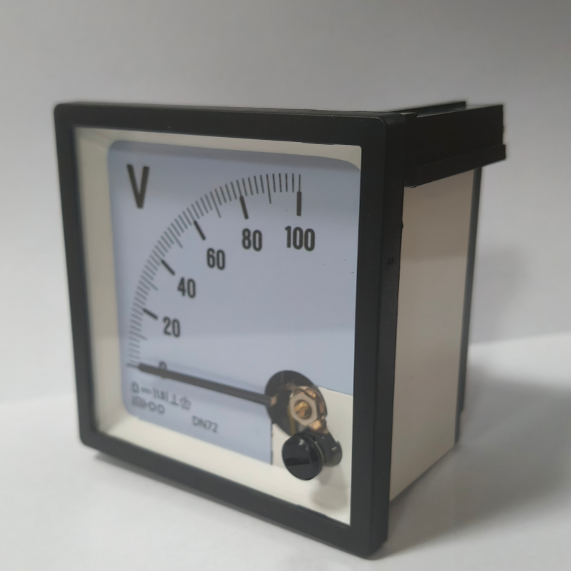 AC DC Ampere Meter 100V Voltmeter Marine Meter Distribution Meter 72 Type Pointer