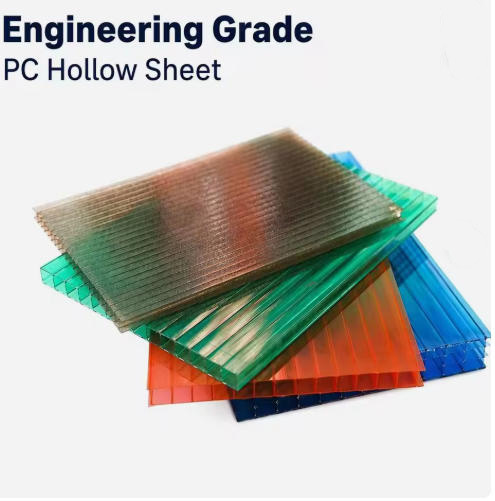 UV Resistant Polycarbonate Hollow Sheet With 6mm-10mm Thickness And Modern