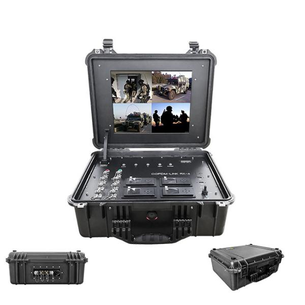 Four Channel COFDM Video Receiver 128bits With Embedded DVR