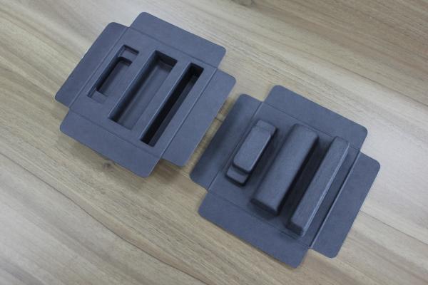 Papel de embalagem de fibra moldada sustentável celulose ecologicamente correto 100% biodegradável reciclável