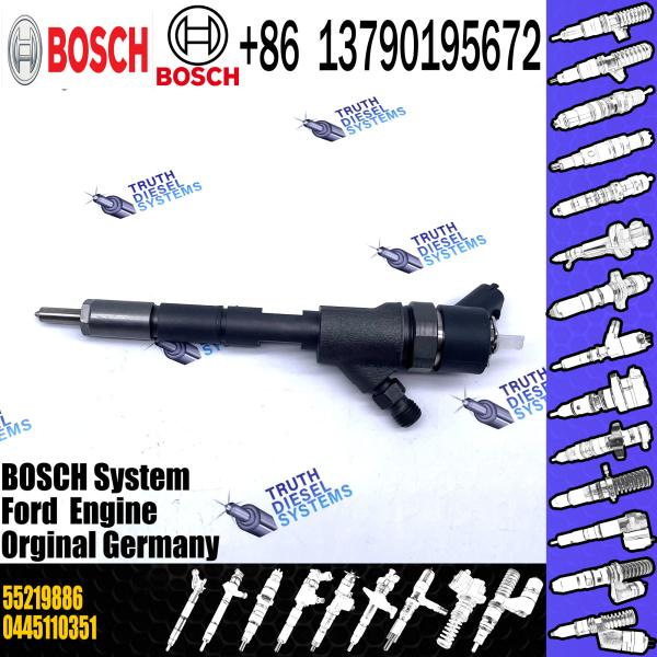 0445110351 Original Diesel Common Rail Fuel Injector 0445110351 55219886 for diesel engine