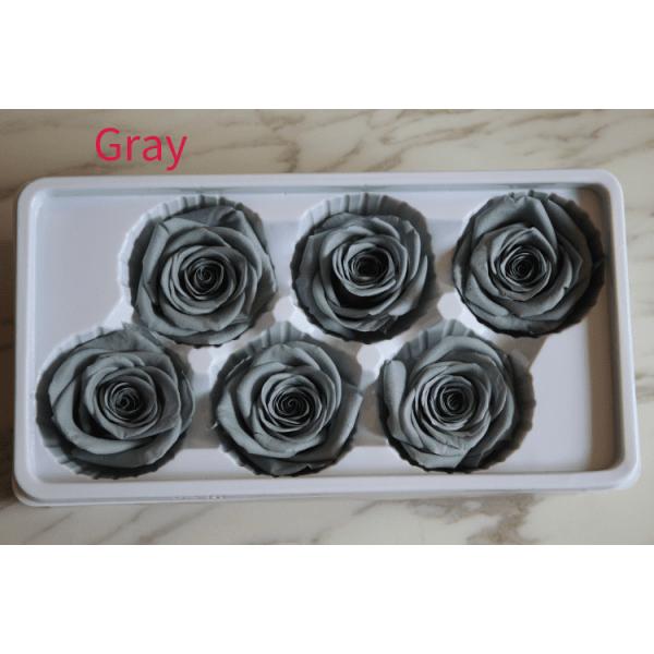 beautiful preserved rose flower A grade stabilized rose preserved long lasting eternal rose 4-5cm