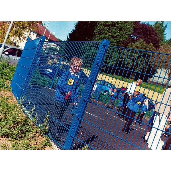 868 656 Powder Coated Double Wire Welded Mesh Fence Panels