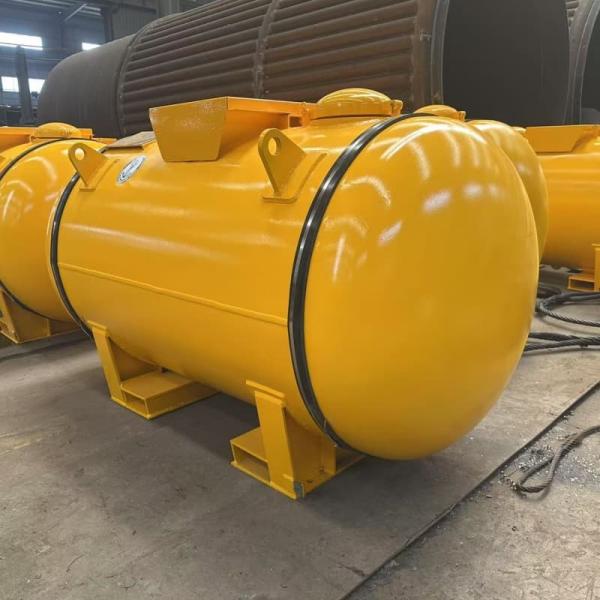 GB/T150 Code de conception de la coque Vaisseau à pression horizontale 16MnDR Matériau 10 mm pour charges lourdes