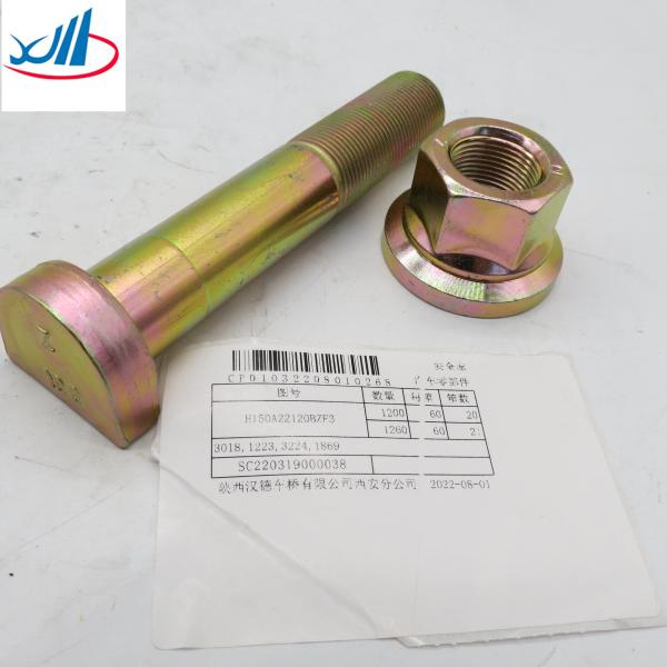 Wheel Hub Bolt Rear Wheel Bolt 81.45501.0083 H150A22120BZF3 For Shacman Truck