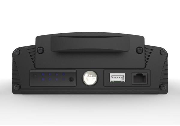 SD Mobile Vehicle DVR 4 Cameras Input Linux Operating System Support Max 2TB 4*720P  Multi Language Security Policecar