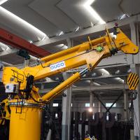 Guindaste telescópico de Marine Deck Electric Hydraulic 8t 15m