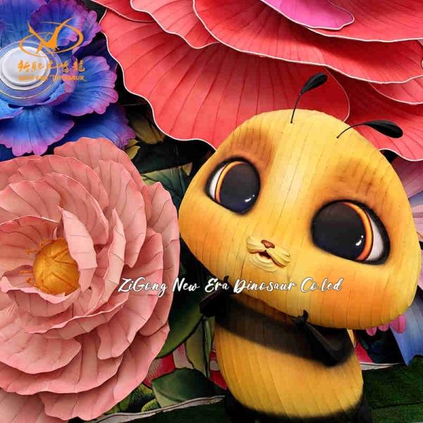 New Year Custom Chinese Lantern Arts , Show LED Light Lantern for Festival Decoration