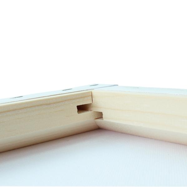 30x40cm 380g Cotton Stretched Canvas with Pine Wood Bar