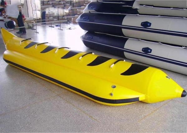 Aqua Park Towable Inflatables , 3 - 5 persong Inflatable Flying Banana Boat